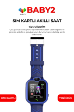 BABY2 SIM Kartlı Çocuk Akıllı Saati GPS Sim Kartlı SOS Aramalı IP67 Su Geçirmez - Görsel 2