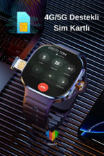 M99 5G SIM Kartlı Akıllı Saat - Görsel 2