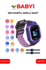BABY1 Sim Kartlı Çocuk Akıllı Saati - Akıllı Saat - Görsel 2