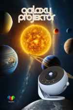 13 Modlu Galaxy HD Projektör DQY02 Pro Zamanlayıcılı - Görsel 2