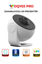 13 Modlu Galaxy HD Projektör DQY02 Pro Zamanlayıcılı - Görsel 9