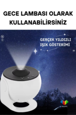 13 Modlu Galaxy HD Projektör DQY02 Pro Zamanlayıcılı - Görsel 6