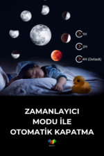 13 Modlu Galaxy HD Projektör DQY02 Pro Zamanlayıcılı - Görsel 8