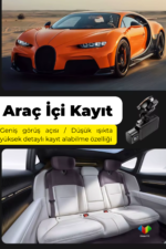 F6 3 Kanal 4K Dash Cam WiFi Gece Görüşlü 3 Lens Araç Kamera Kayıt Sistemi - Görsel 3