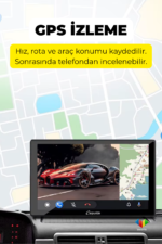 F6 3 Kanal 4K Dash Cam WiFi Gece Görüşlü 3 Lens Araç Kamera Kayıt Sistemi - Görsel 4