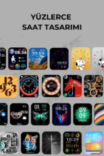 HK One Akıllı Saat 4G SIM Kartlı AMOLED Ekran GPS Android NFC Özellikli - Görsel 4