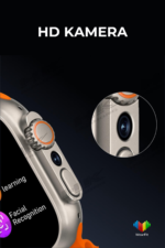 HK One Akıllı Saat 4G SIM Kartlı AMOLED Ekran GPS Android NFC Özellikli - Görsel 3