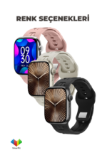 HK10 Mini Akıllı Saat Bluetooth Arama, NFC ve AI Destekli - Görsel 3