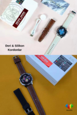 HK29 Ultra AMOLED Akıllı Saat 1.52” Yuvarlak Ekran Nabız Ölçer IP68 Kablosuz Şarj Smartwatch - Görsel 3