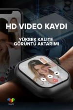 WR S10 CALL Akıllı Saat 4G SIM Kartlı 4+64GB Dönebilen Kamera Android GPS NFC - Görsel 2