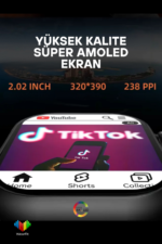 WR S10 CALL Akıllı Saat 4G SIM Kartlı 4+64GB Dönebilen Kamera Android GPS NFC - Görsel 5