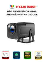 HY320 Projeksiyon 1080P Projeksiyon Android WiFi Full HD