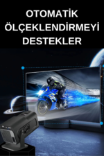 HY320 Mini Akıllı Projeksiyon 720P Android 11 WiFi6 Bluetooth HD Taşınabilir LED Projektör - Görsel 6