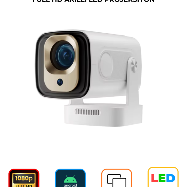 HY260PRO 1080P Native 4K Destekli WiFi6 Akıllı LED Projeksiyon