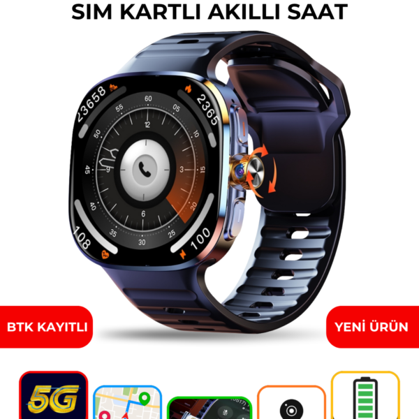 M99 5G SIM Kartlı Akıllı Saat