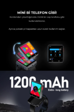 WR 668 Android 4G SIM Kartlı Akıllı Saat 64GB Çift Kameralı 2.64 AMOLED - Görsel 3