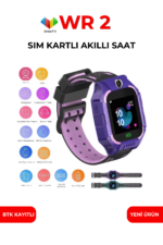WR 22 WATCH SIM Kartlı Çocuk Akıllı Saati GPS SOS Aramalı - Görsel 3
