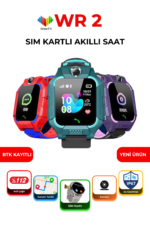 WR 22 WATCH SIM Kartlı Çocuk Akıllı Saati GPS SOS Aramalı