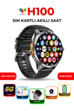 SIM Kartlı GPS Akıllı Saat 2026 Yeni Versiyon H100 Android Uyumlu