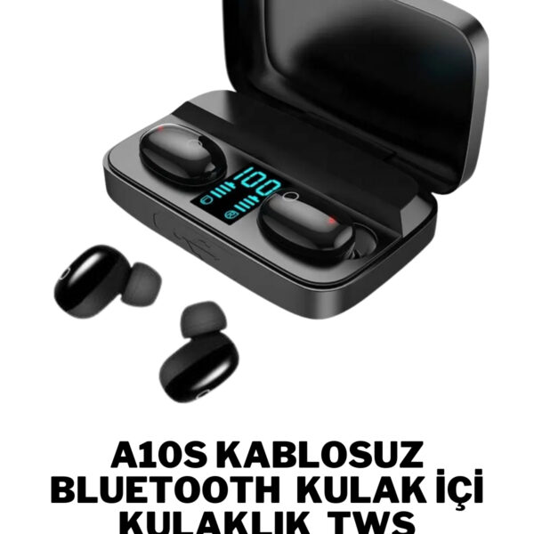 A10S Bluetooth Kablosuz Kulaklık – Dokunmatik TWS Stereo Kulak İçi Kulaklık