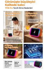 TF36 AI Akıllı Hoparlör – Eş Zamanlı Çeviri, Sesli Asistan, RGB Işık ve Dijital Fotoğraf Çerçevesi - Görsel 3